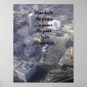 Mensagem de posters de paz