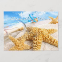 Mensagem em convites de um casamento da garrafa