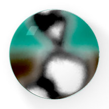 Mensagem em uma garrafa: Abstrato Brown, Teal, B &