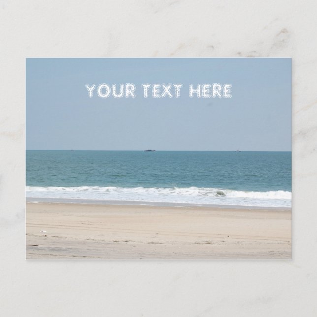 MENSAGEM NO CÉU - cartão postal (Frente)