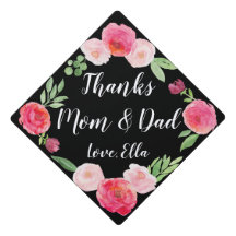 Mensagem Personalizada!Floral de Aquarela