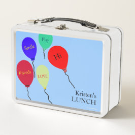 Mensagens Coloridas para Crianças de Balões