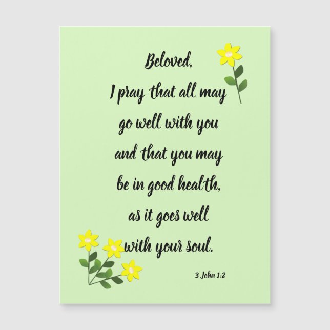 Mensagens para a Amada Placa Magnética (Frente)