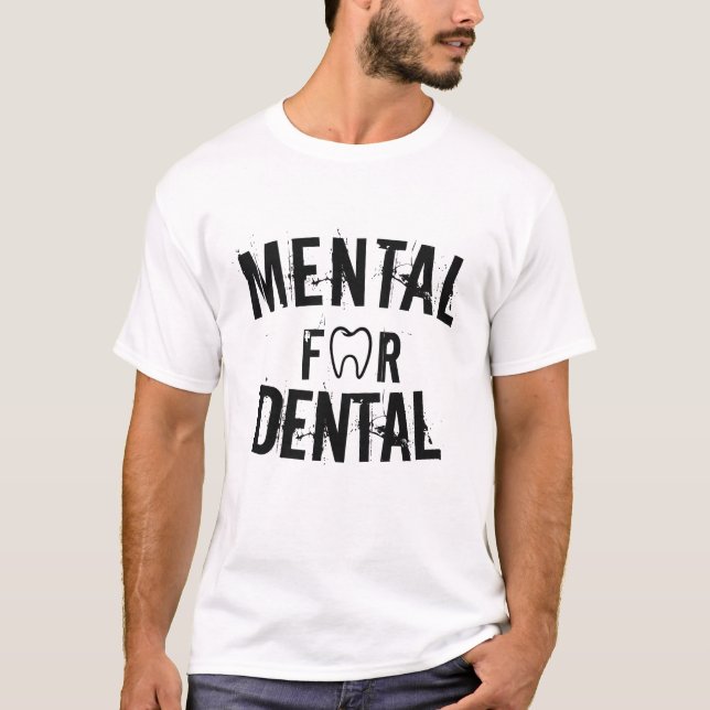 Mental personalizado para a camisa dental (Frente)