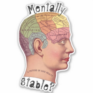 Mentalmente etiqueta contornada estábulo