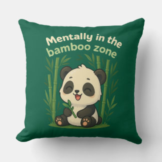 Mentalmente na Zona do Bambu - Almofada de Arremes