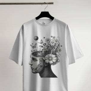 Mente Bloqueante - Camisa De Cabeça De Jardim Surr