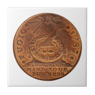 Mente do centavo de Fugio sua moeda de um centavo