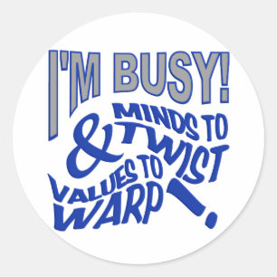 Mente para torcer adesivos