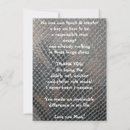 Mentor Obrigado Cartão De Saudação Simples