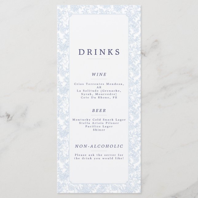 Menu (Frente)