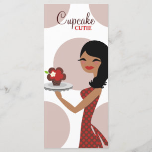 Menu 311 Candie the Cupcake Cutie Ethnic Red Brown