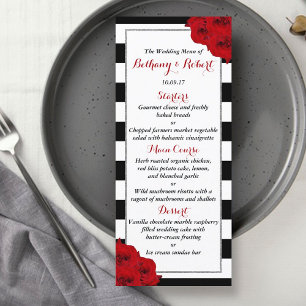 Menu A Coleção de Casamentos de Luxo Moderno-Chic - Ros