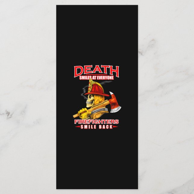 Menu A Morte Sorri A Todos Os Bombeiros Bombeiros (Frente)