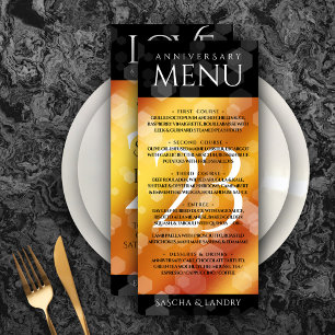 Menu Aniversário de Casamento Imperial Topaz