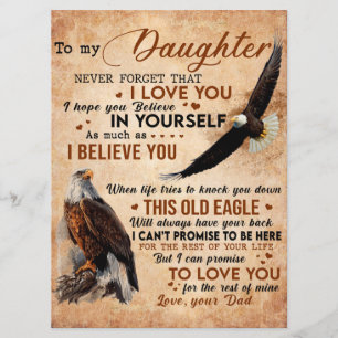 Menu Ao Meu Presente, Pai E Filha, Eagle Lover