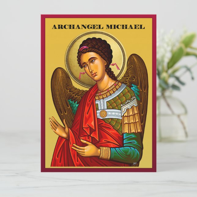 Menu Archangel Michael (Em pé/Frente)