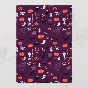 Menu Arte Assustadoramente Fofa de Halloween