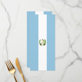 Menu Bandeira da Guatemala