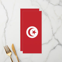Menu Bandeira da Tunísia