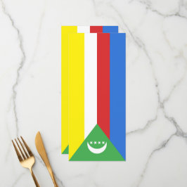 Menu Bandeira das Comores