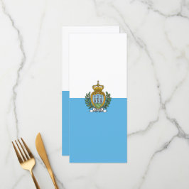 Menu Bandeira de São Marino
