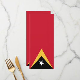 Menu bandeira de Timor Leste