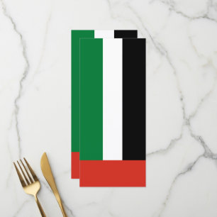 Menu bandeira dos Emirados Árabes Unidos