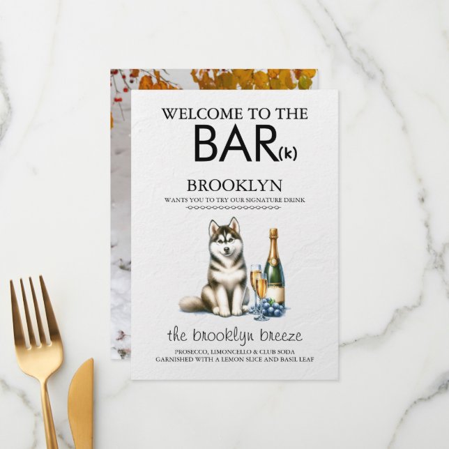 Menu Bar Husky (Frente/Verso In Situ)