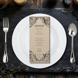 Menu Bat Vitoriano Até Casamento Negro e Tan Mortal