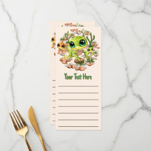 Menu Bebê Geckos Personagens de desenho animados