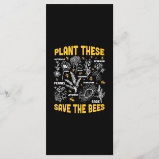 Menu Beekeeper Gift | Plant These Save The Bees