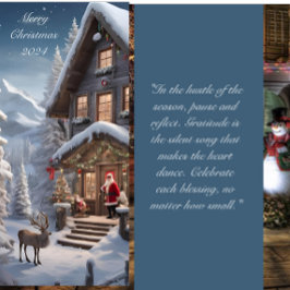 Menu Boletim de Bênçãos Cozy Winter