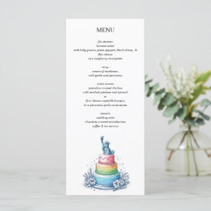 Menu Bolo Nova Iorque Wedding