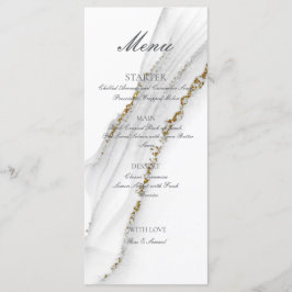 Menu Branco Branco com Tinta Álcool