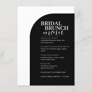 Menu Bridal de Texto Mínimo da Linda Serif