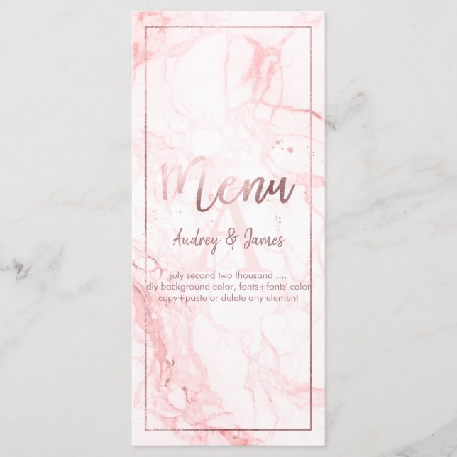 Menu Brilhante PixDezines/Faux Dourado/Marble (Frente)