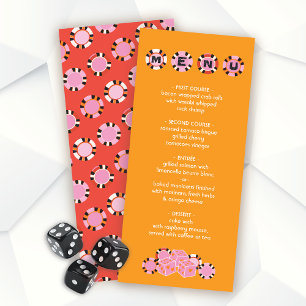 Menu Buffet de Casamento do Chip Dice em Las Vegas