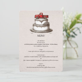 Menu Caminhão Antigo Vermelho