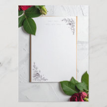 cardápio de casamento