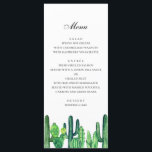 Menu Cardápio de casamento de cacto verde. Cardápio de<br><div class="desc">Adequado para aniversário,  aniversário de casamento e qualquer outra festa ♥ Entre em contato comigo,  por favor,  se precisar de itens adicionais.</div>