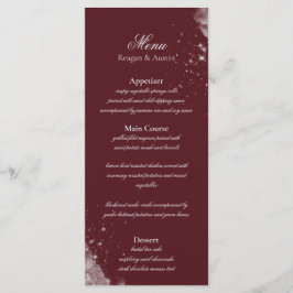 Menu Cardápio Estrela Celestial Borgonha
