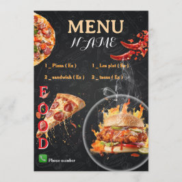 Menu Cardápio Pizzeria design 2026