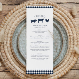 Menu Cardápio Rustic Country Fazenda Weding ou I Do CHU