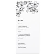 Menu Casamento Anemone