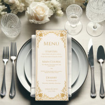 Casamento Antigo Marfim Dourado Falso Elegante Vin