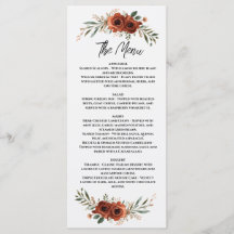 Casamento Boho Floral Terracota Mal-humorado