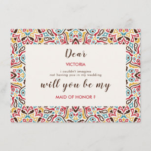 Menu Casamento Clássico Geométrico de Mandala