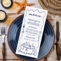 Casamento de Cachorros-de-Cabra-Costeira Desenhada