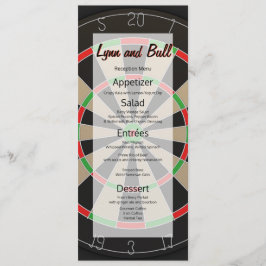 Menu Casamento de Dartboard